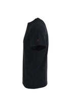 Tshirt in piquet stretch di cotone e seta 