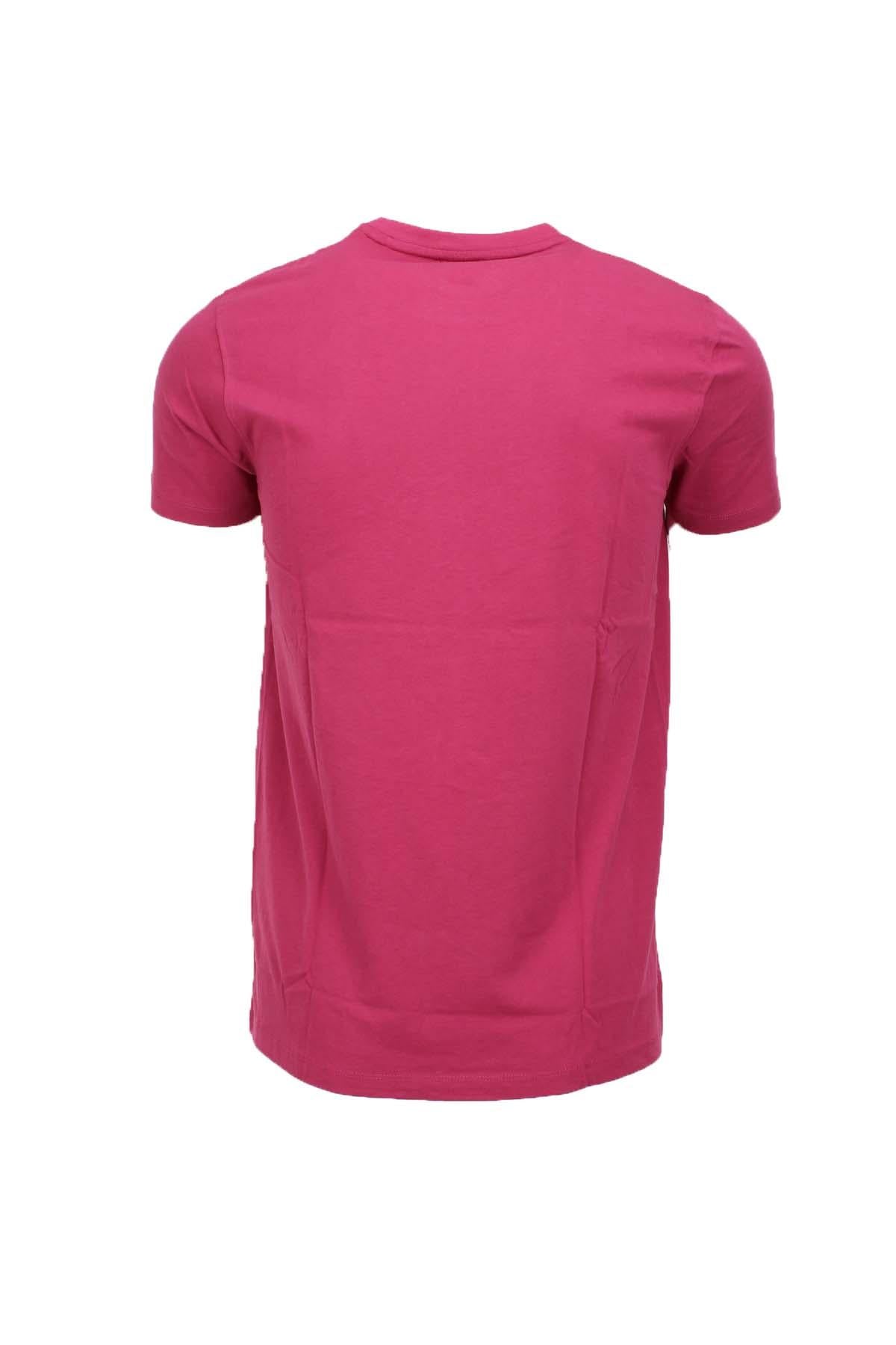 T-shirt mezza manica in cotone con logo 