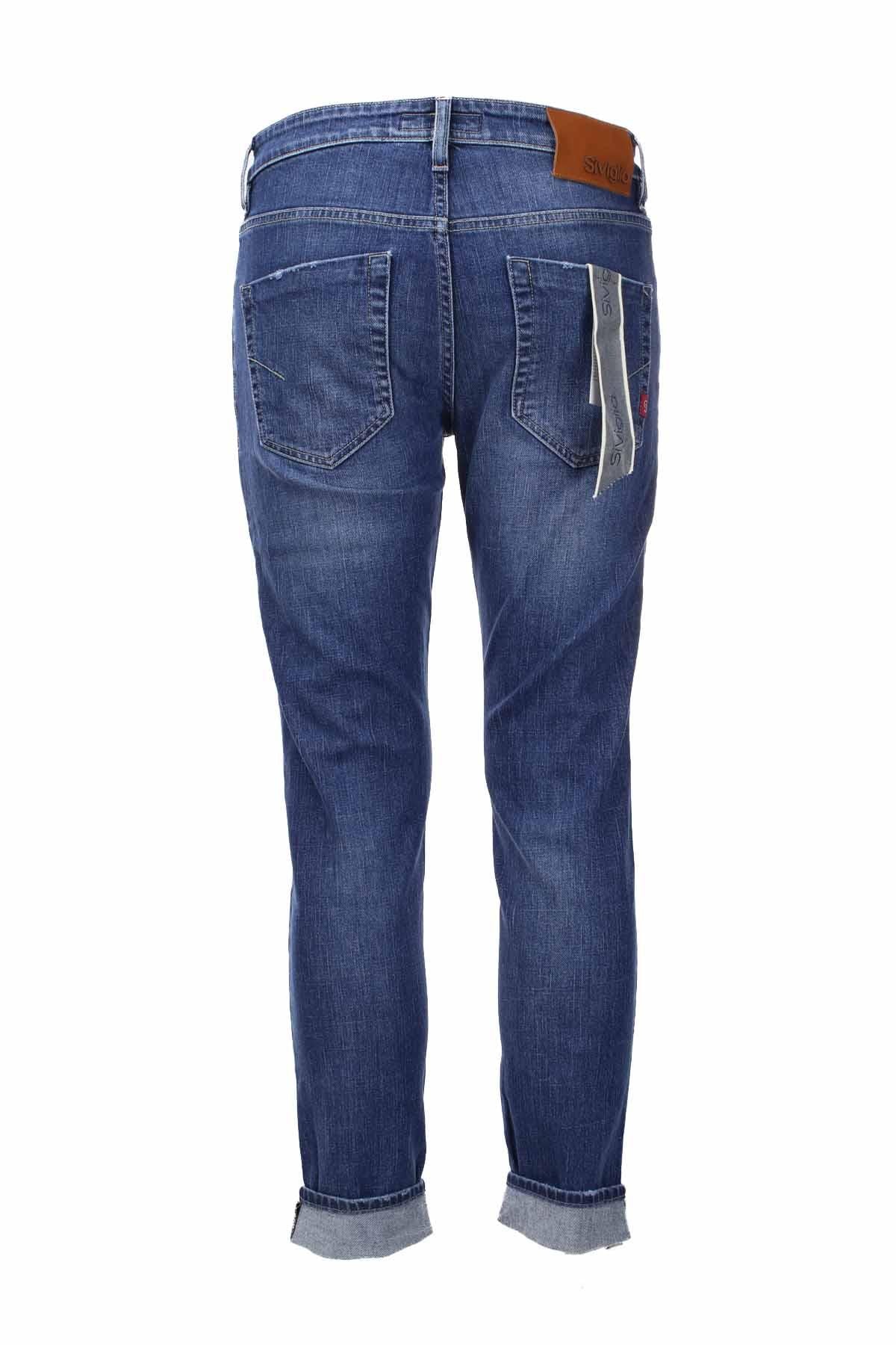 Jeans denim 5 tasche stretch 