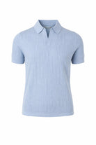 Polo Uomo Cotone Lino Tennis Righe 