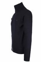 Pullover dolcevita con intarsi 
