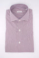 Camicia in cotone a righe multicolor
