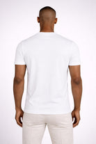 T-shirt uomo in cotone piquet con logo 