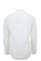 Camicia a righe in cotone seersucker 