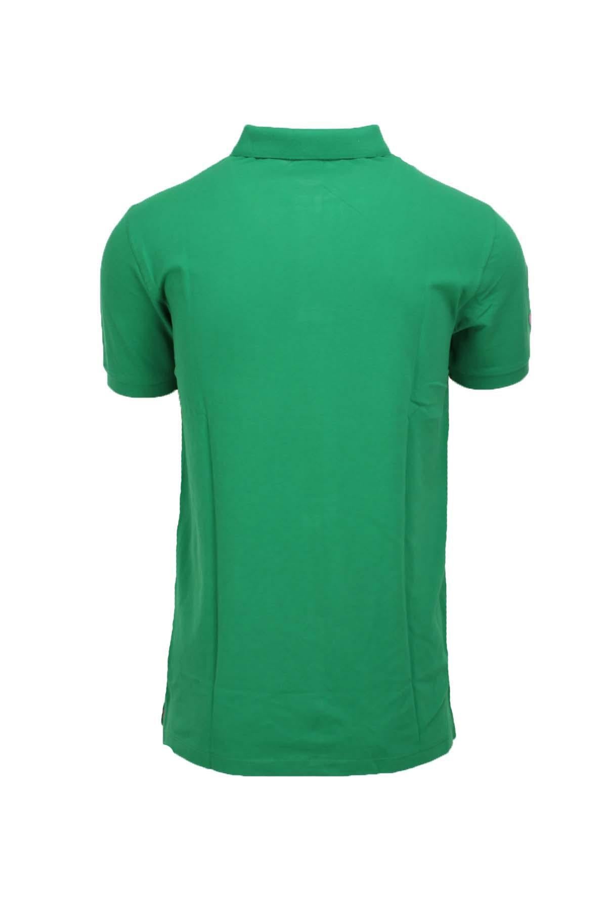 Polo mezza manica maxilogo 