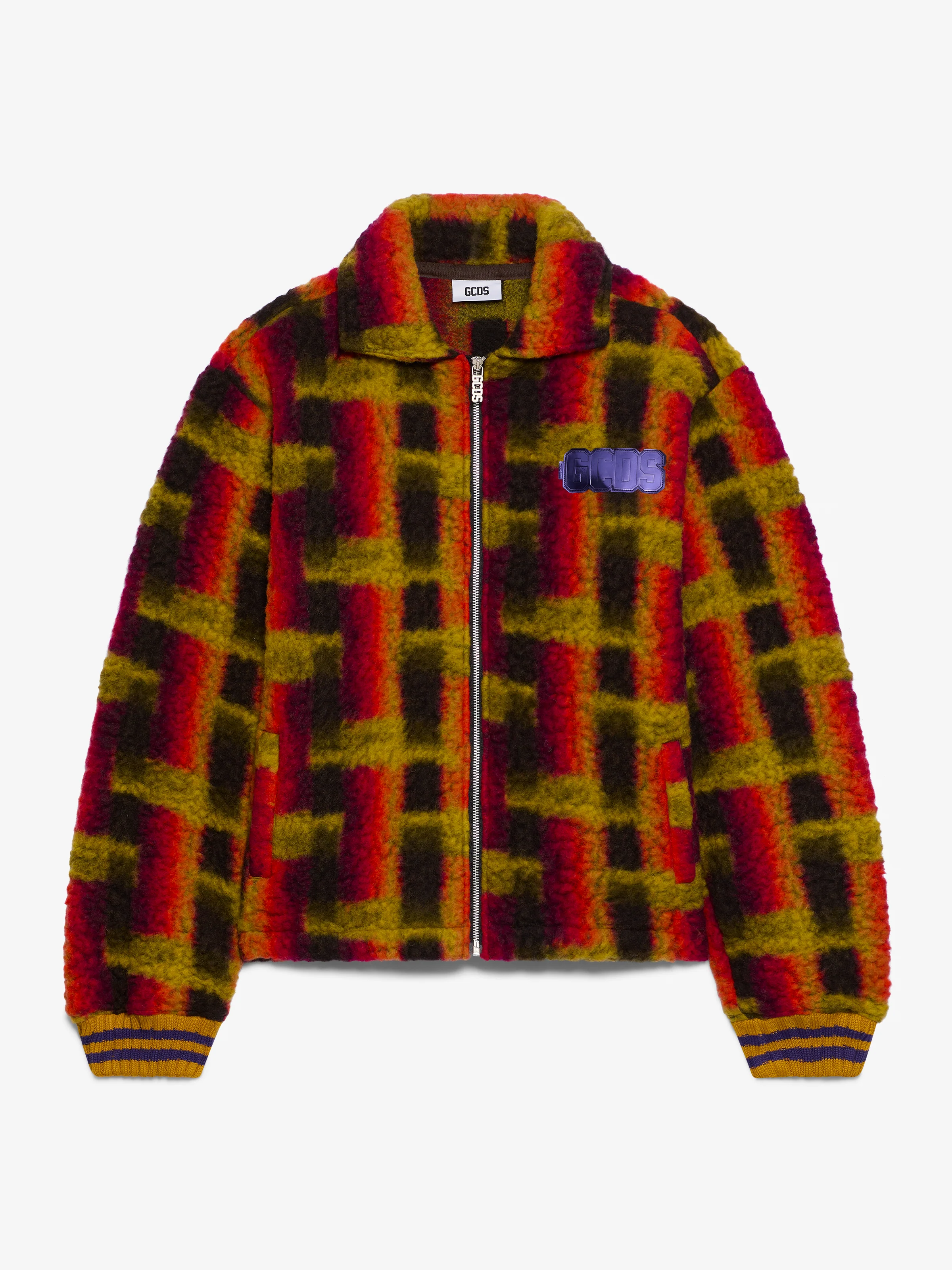 Giacca ricciolo multicolor Teddy 