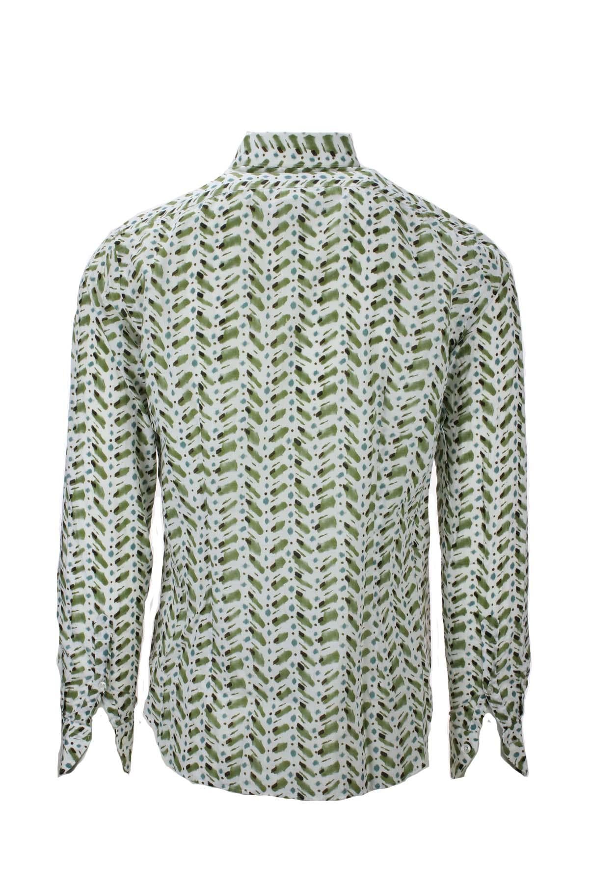 Camicia fantasia cotone 