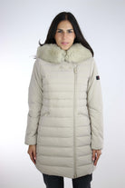 Piumino lungo con pelliccia Seriola04Fur 