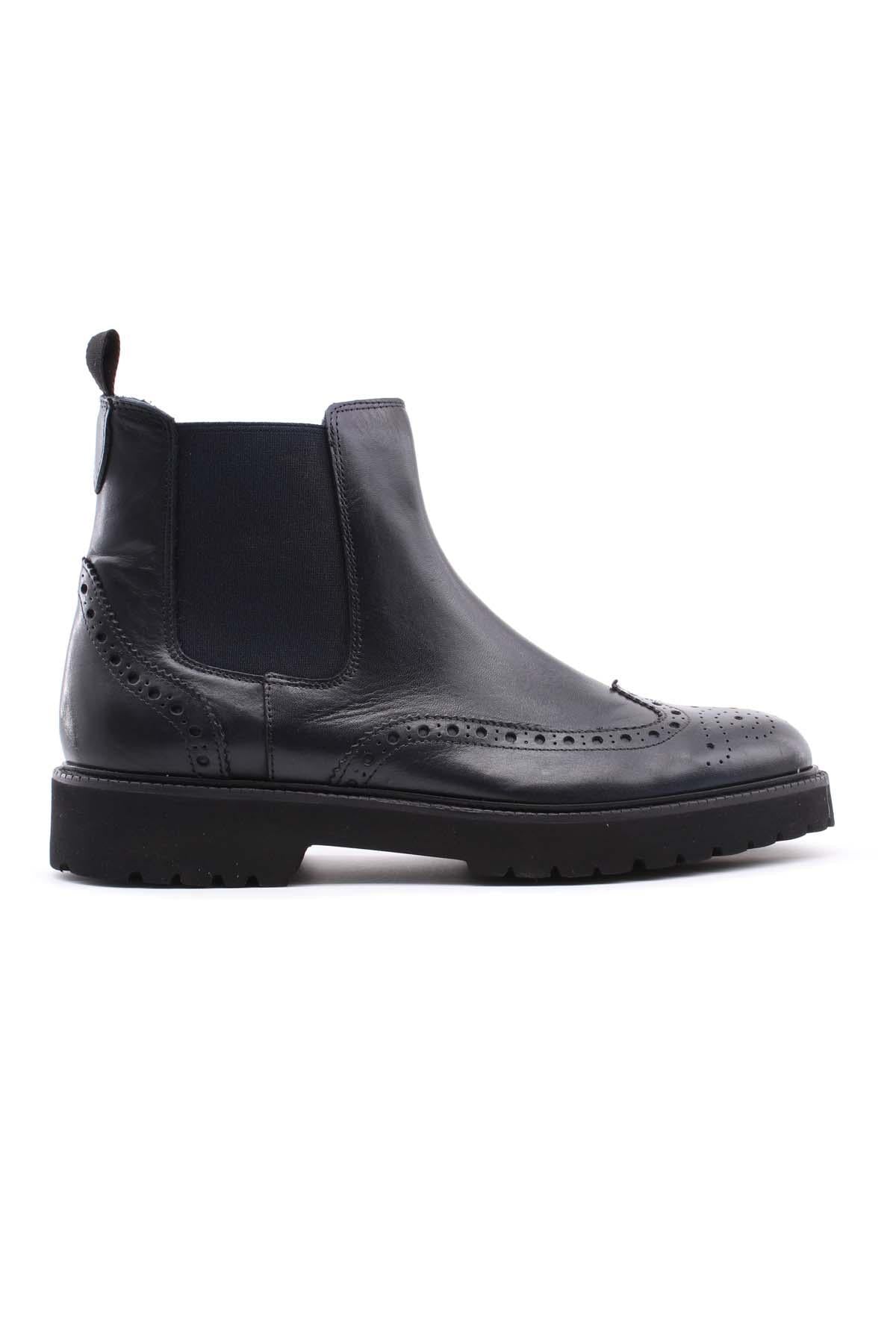 Stivaletti Chelsea Beatles in pelle 