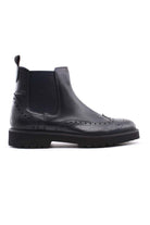 Stivaletti Chelsea Beatles in pelle 