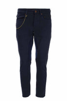 Pantalone 5 tasche in cotone armaturato 