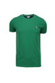 T-shirt mezza manica in cotone con logo