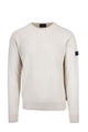 Maglia girocollo con intarsi Shipka