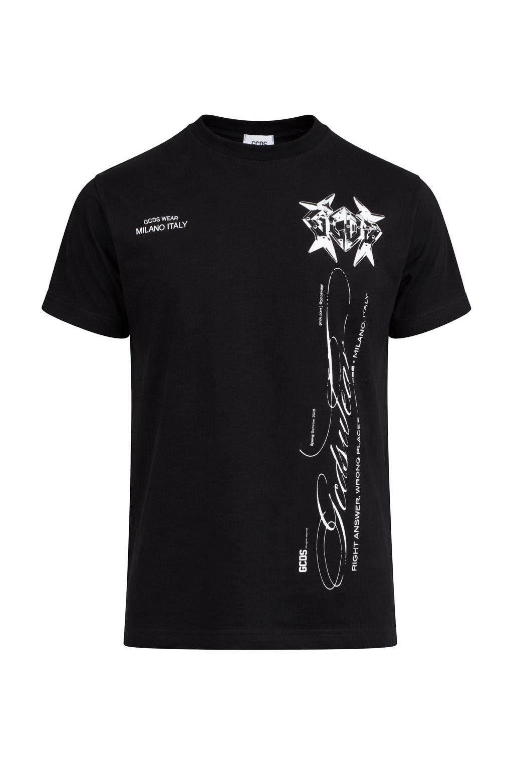 T-Shirt Uomo History Stampa Fronte Retro 