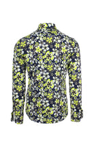 Camicia in tessuto tecnico fantasia 