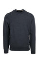 Maglia girocollo in lana e cotone.
