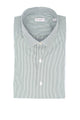 Camicia manica lunga riga in cotone