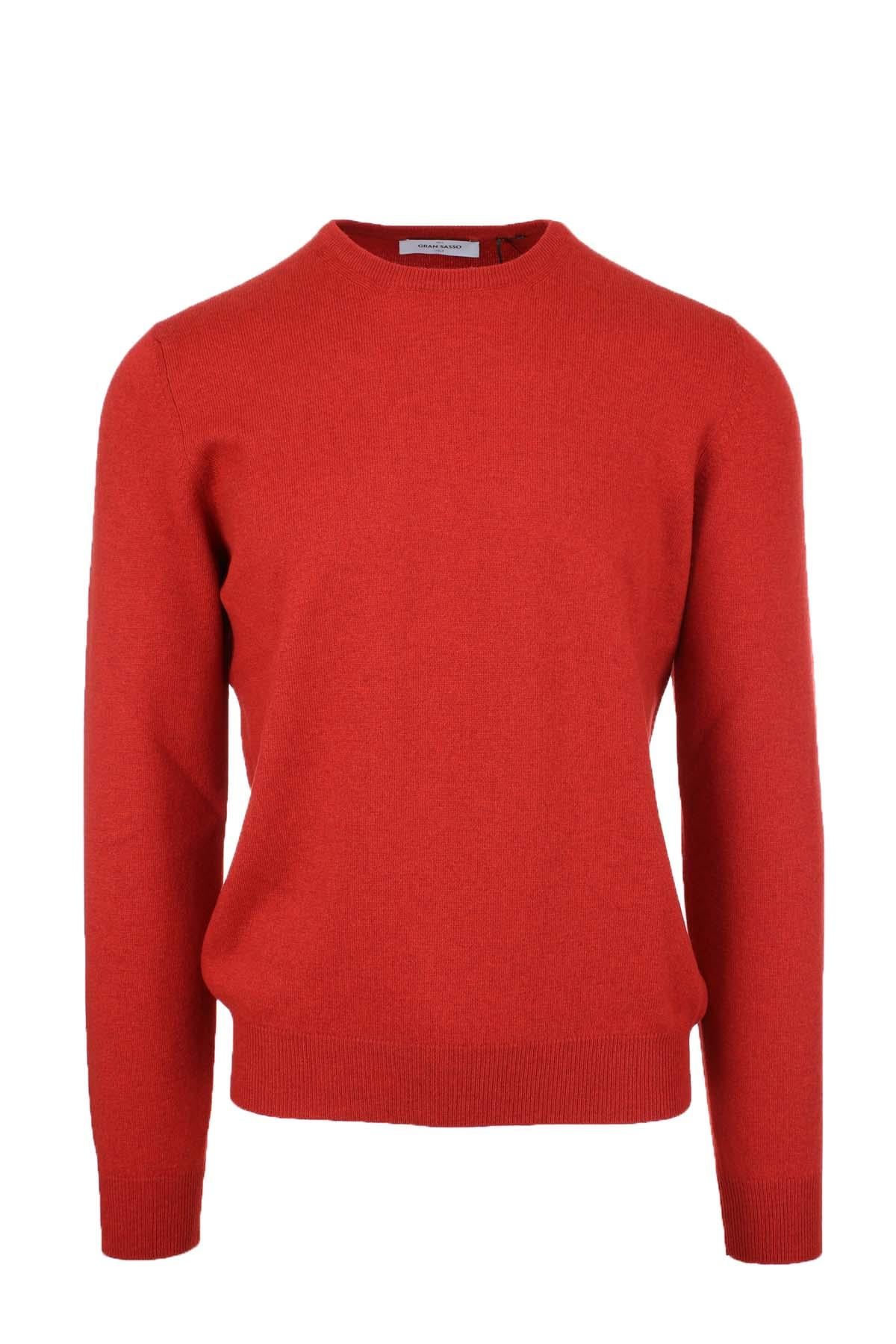 Maglia girocollo in lana cachemire 