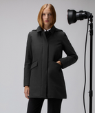 Piumino lungo in tessuto tecnico Telia 