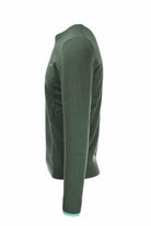 Maglia pullover girocollo lana e cotone 