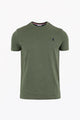 T-Shirt Uomo Cotone con logo ricamato