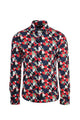 Camicia in tessuto tecnico fantasia