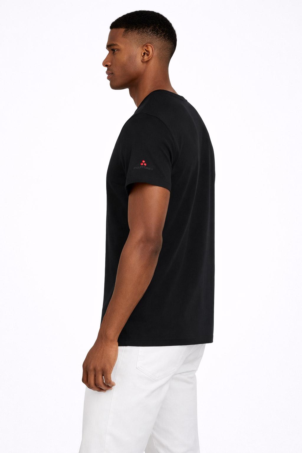 T-Shirt Uomo Zole in Piquet Cotone Seta 