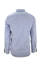 Camicia righe in cotone stretch 
