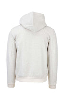 Felpa cardigan zip con cappuccio 
