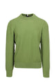 Maglione in cotone lavorato grana riso