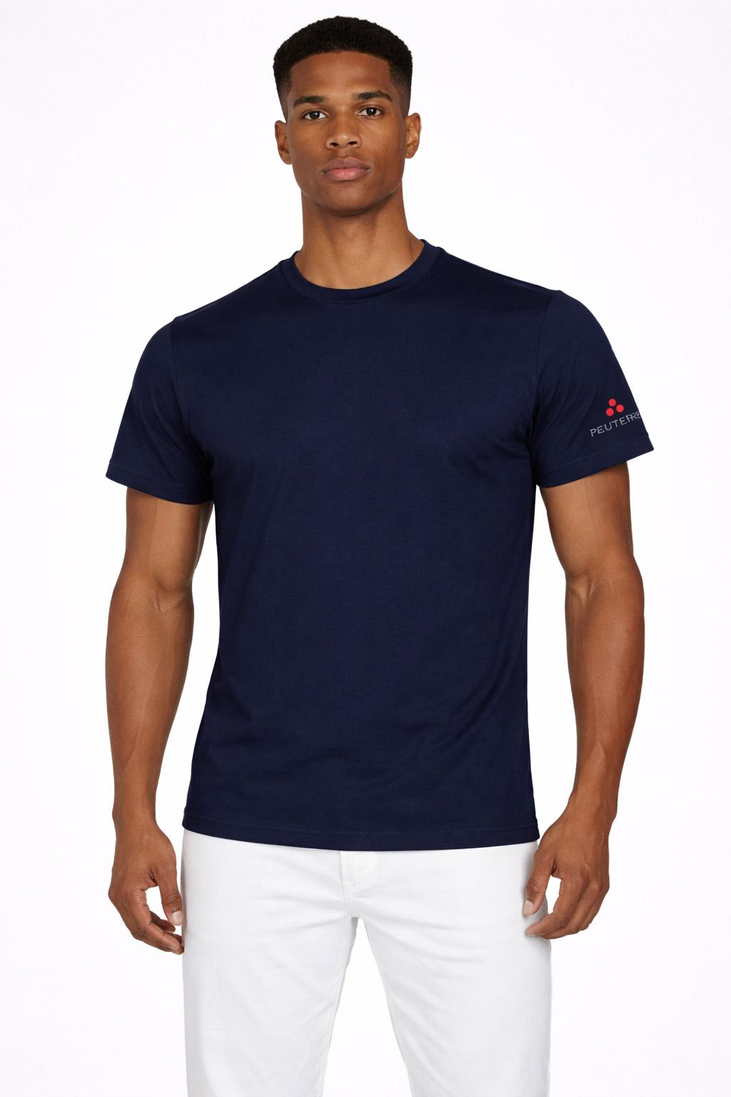 T-Shirt Uomo Zole in Piquet Cotone Seta 