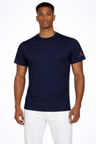 T-Shirt Uomo Zole in Piquet Cotone Seta 