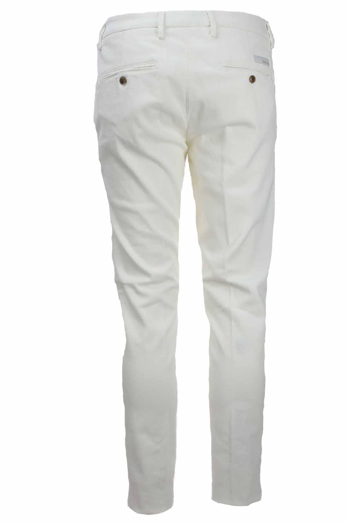 Pantalone chino cotone armaturato stretch 