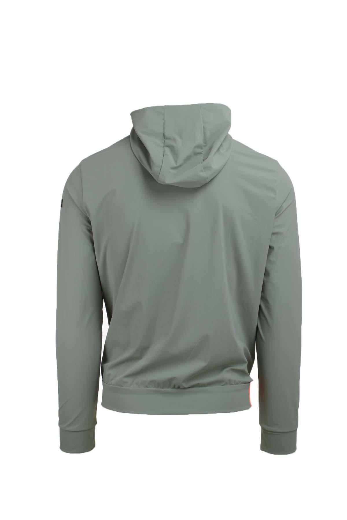 Giubbino con cappuccio in surflex 