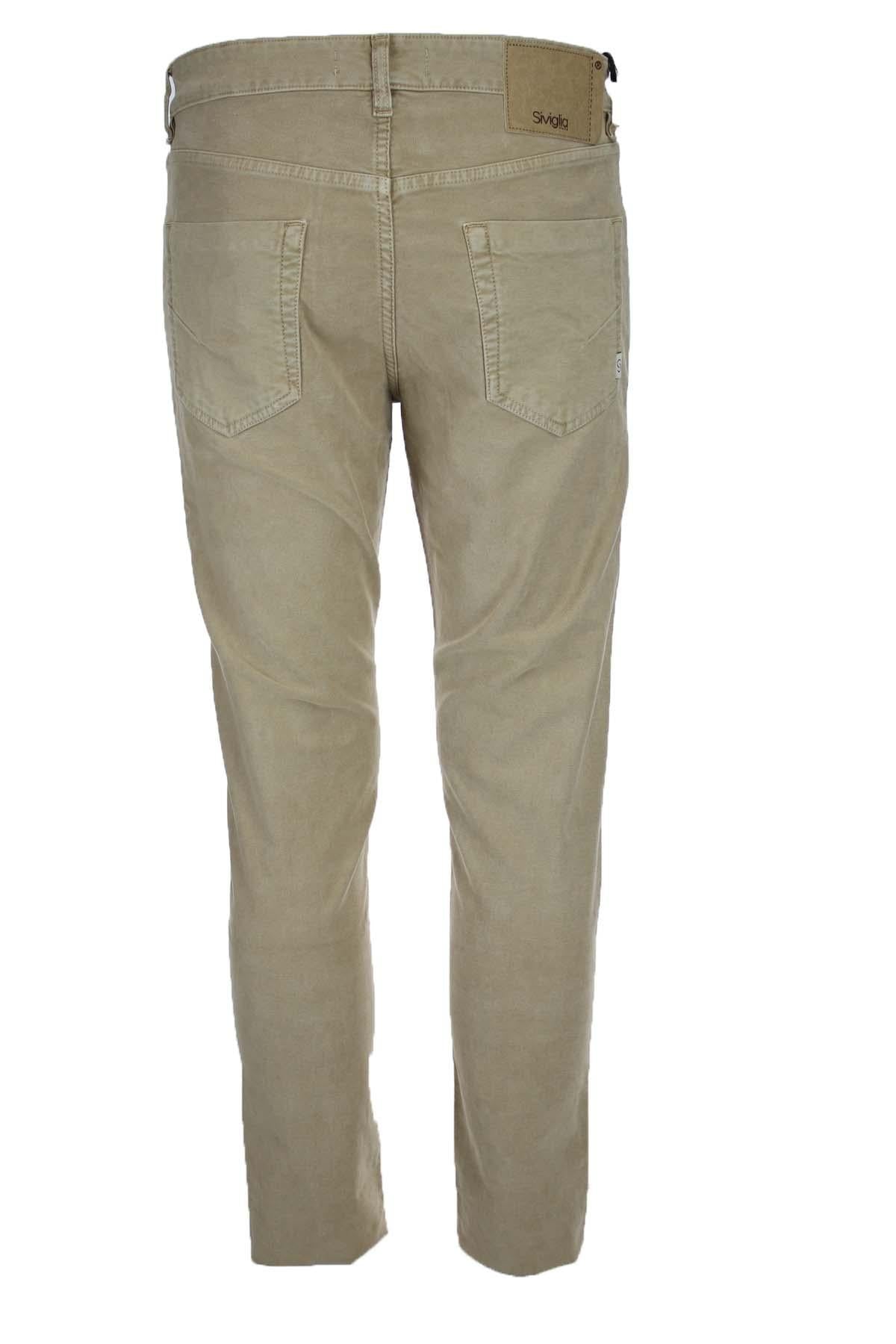 Pantalone 5 tasche in cotone 