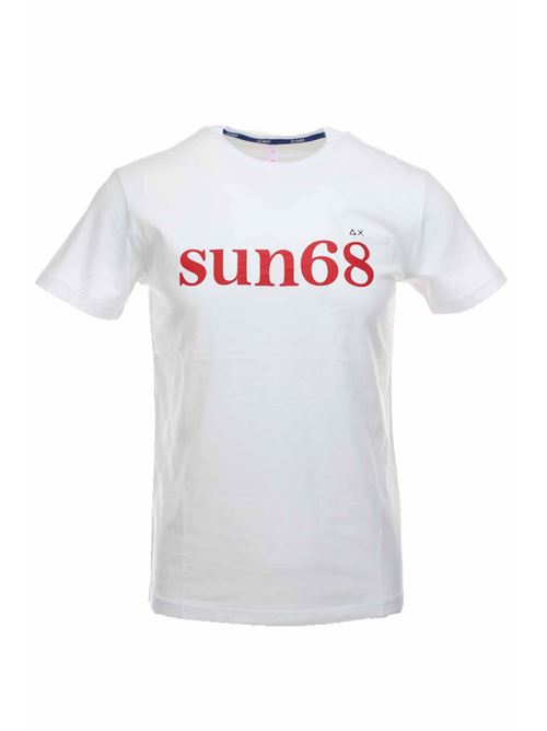 T-shirt half-sleeved logo sun68 SUN68 | T-Shirt | T30105-01