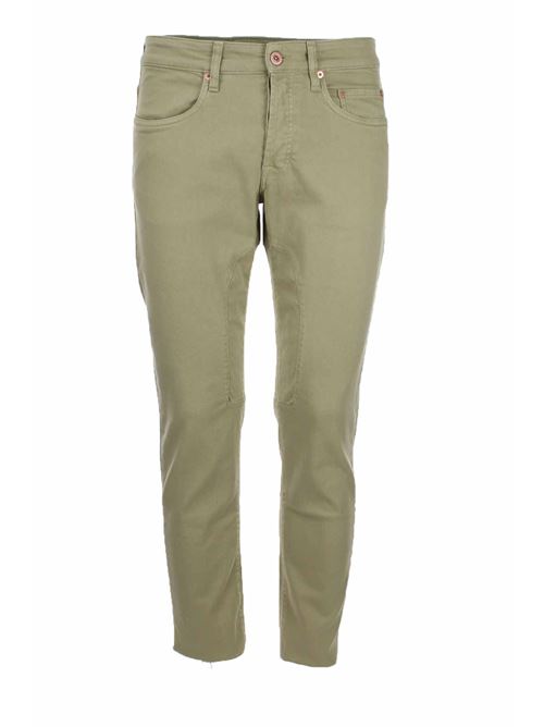 Pantalone 5 tasche in cotone con toppa Siviglia | Pantaloni | OQ20B78067018202