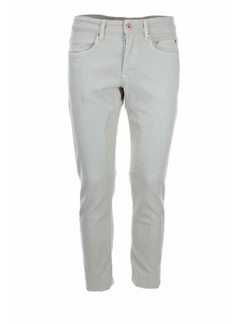 Pantalone 5 tasche in cotone con toppa Siviglia | Pantaloni | OQ20B78067018817