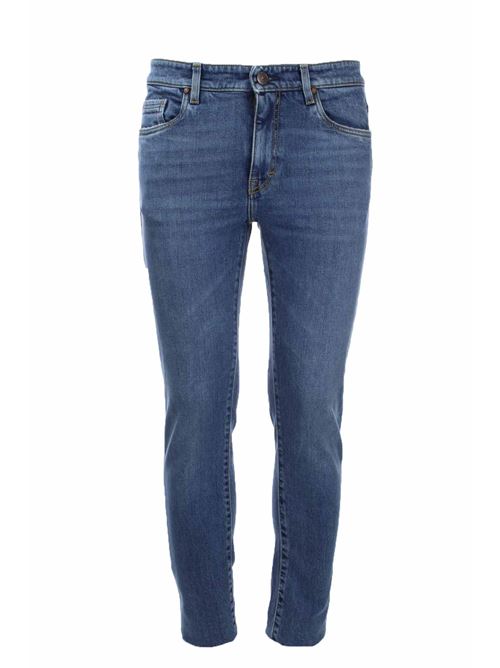 Jeans 5 tasche lavaggio chiaro Teleriazed | Jeans | COBRAF17DCSF430