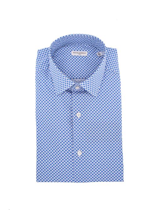 Camicia in cotone micro fantasia GHIRARDELLI | Camicie | P69B508T400403