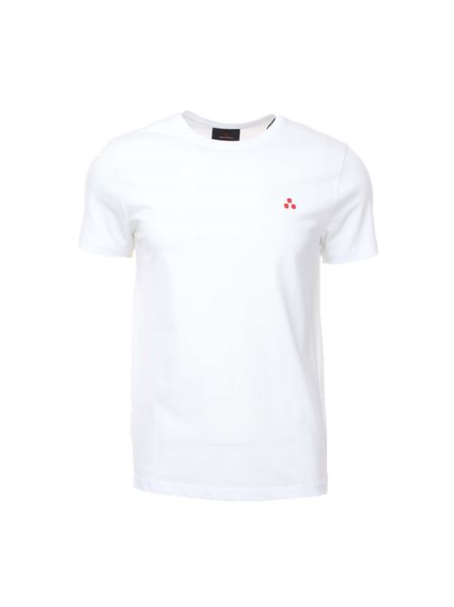 T-shirt with embossed logo on the side Peuterey | T-Shirt | SORBUSS7BIAOF