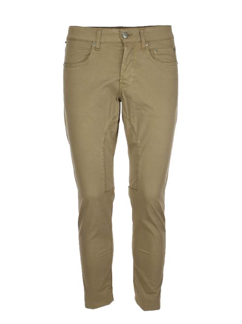 5-pocket cotton satin trousers Siviglia | Trousers | QQ20C7C271244