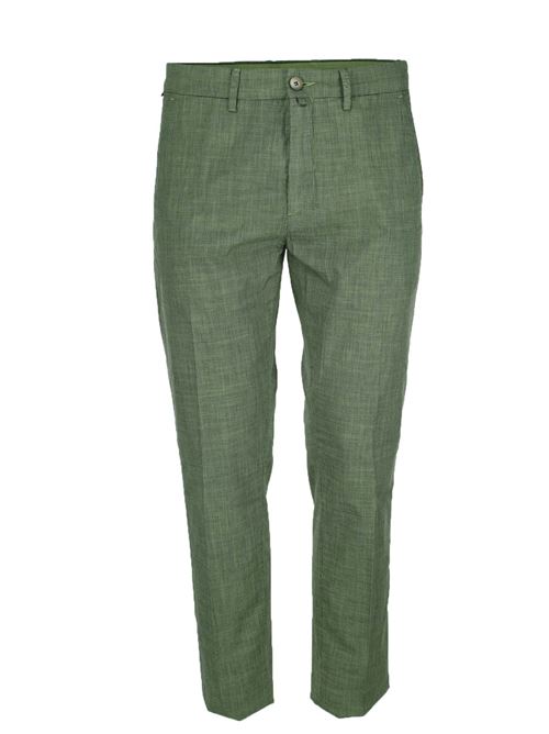 American pocket chinos in cotton and linen Siviglia | Trousers | QQ2108C0212364