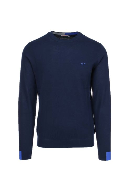 Cotton thread crew-neck sweater SUN68 | Knitwear | K3310707
