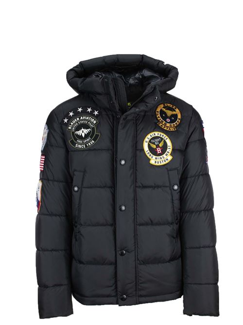 Piumino bomber Air Force Academy con patchs Blauer BLAUER | Giubbotti & Piumini | BLUC02536006726999