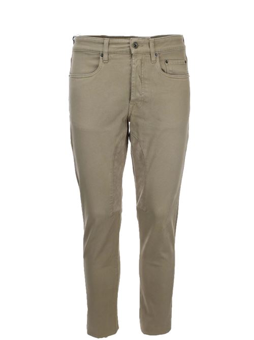 Pantalone con toppa in alcantara Siviglia | Jeans | NIDASTOREC246T0465