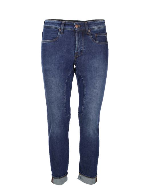 Jeans denim 5 tasche con toppe in tinta Siviglia | Jeans | NIDASTOREJD0051T0000