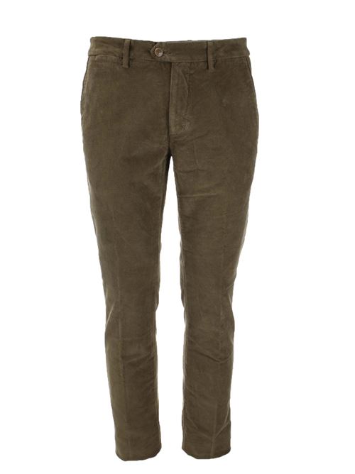 Pantalone in micro velluto diagonale stretch Teleriazed | Pantaloni | ROBINF17VKS730