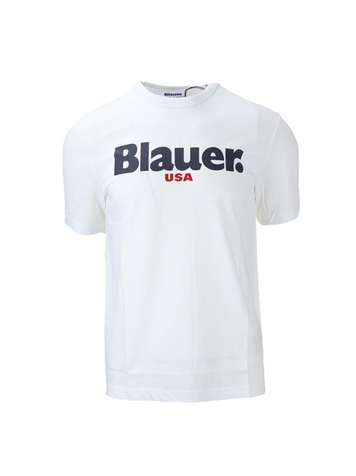 T-Shirt uomo Blauer Logo Istituzionale BLAUER | TShirt | BLUH02564004547100