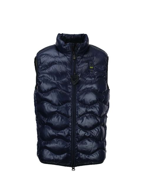 Gilet smanicato a onde Caleb BLAUER | Smanicati | BLUX02058005958888